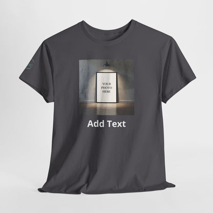 Northwoods Shelter Customizable Tee — Add Text and an Image!
