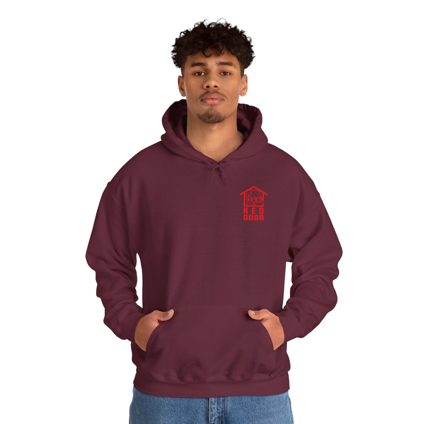 Red Door Shelter Classic Logo Unisex Hoodie