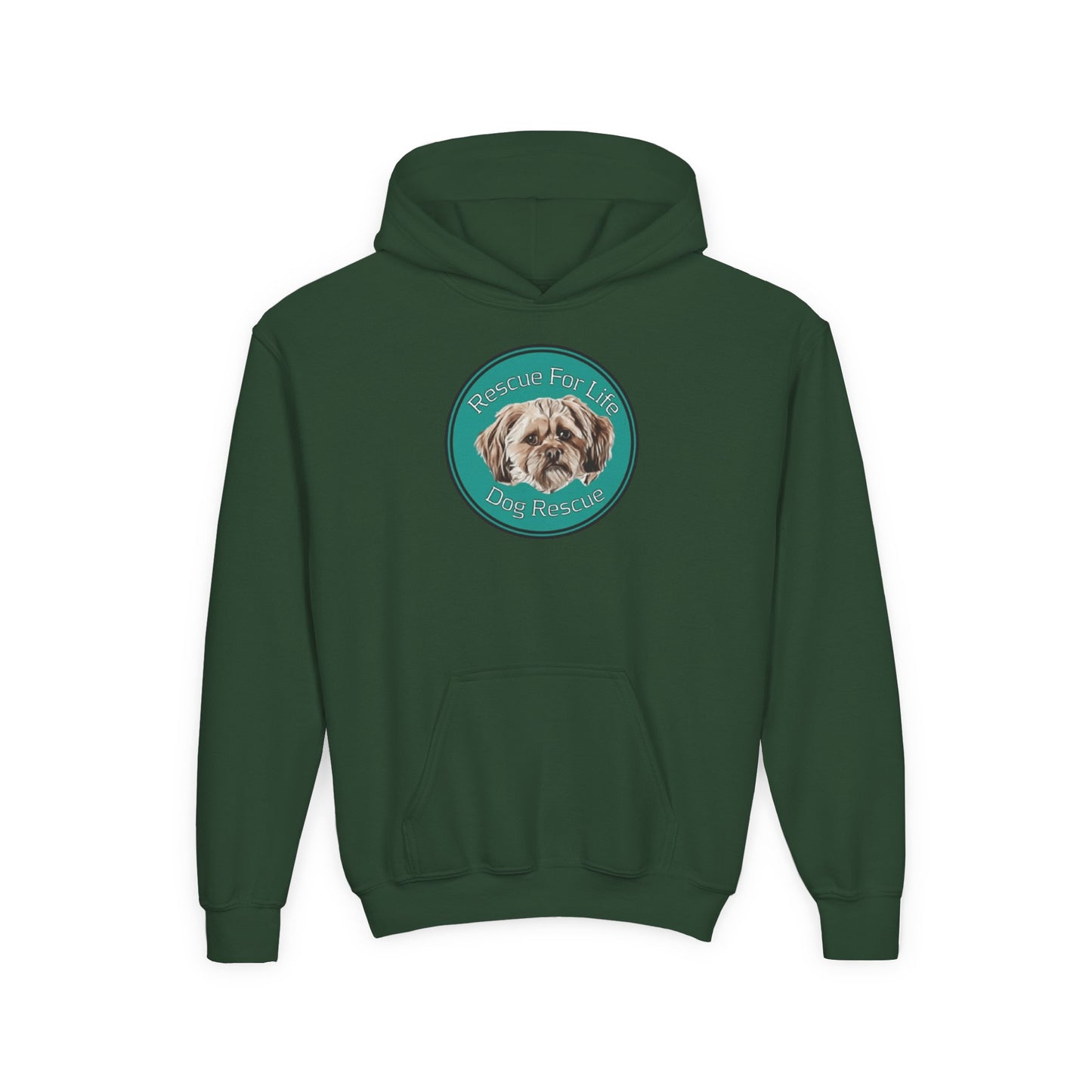 Rescue for Life Youth Hoodie Current Mascot - Fundraising