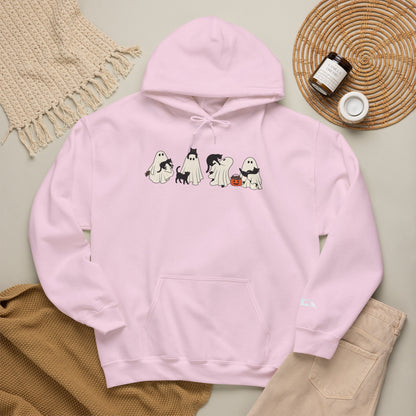 Delta Animal Shelter Halloween Ghost Cats Hoodie