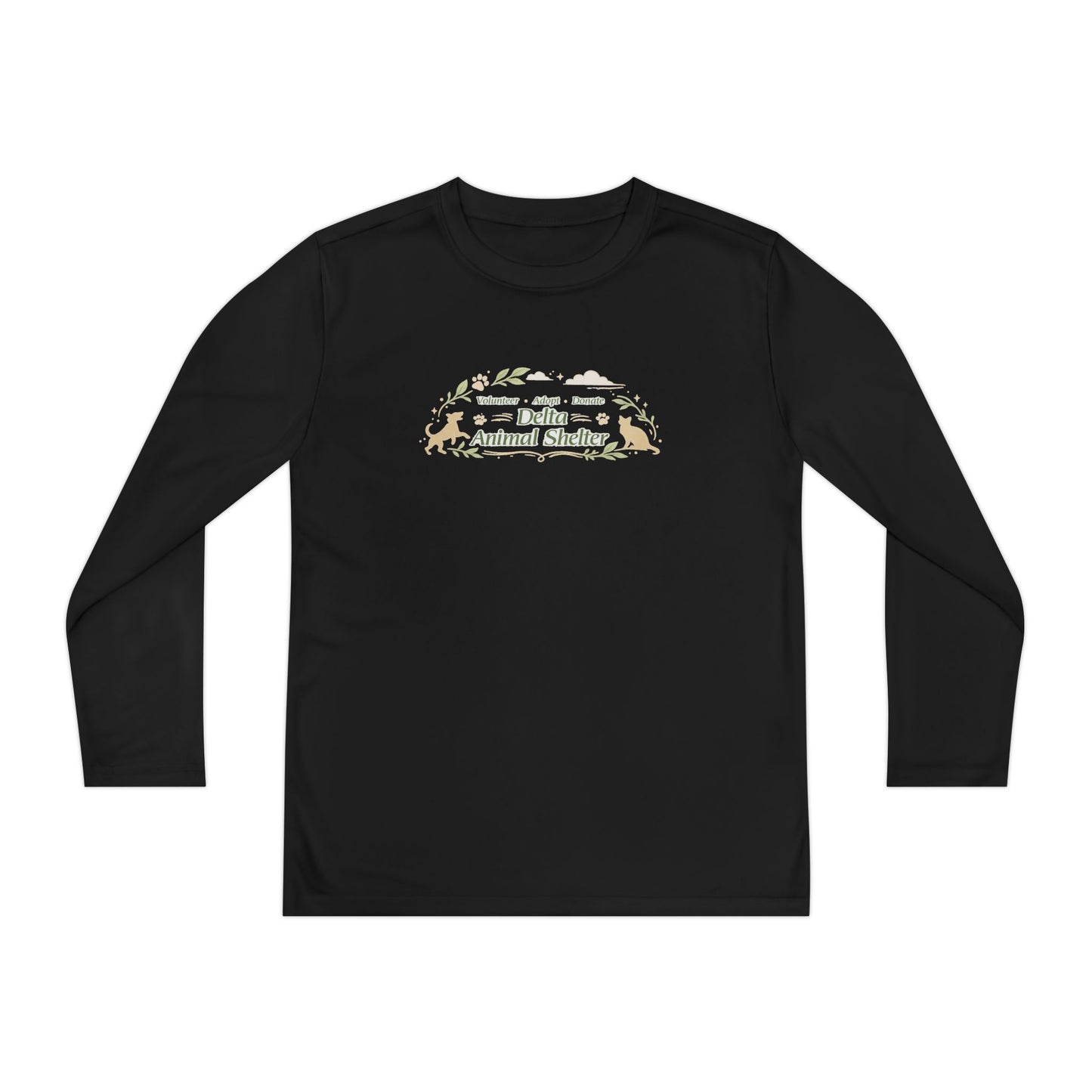 Youth Long Sleeve Delta Animal Shelter "Eco" Collection