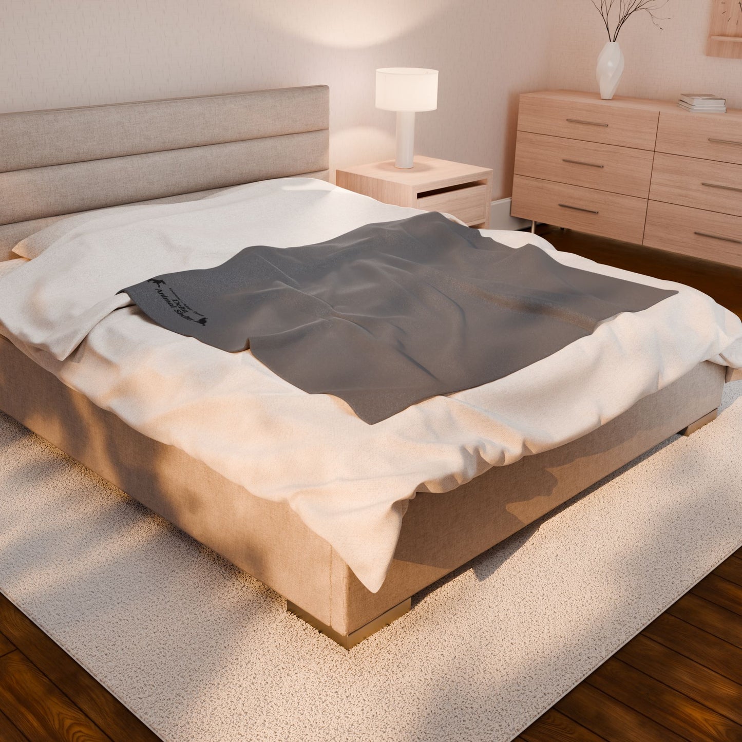 Globo Test Velveteen Plush Blanket