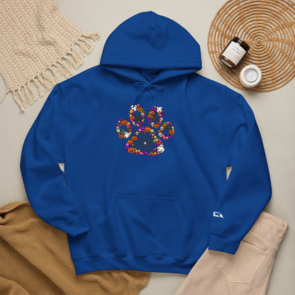 Delta Animal Shelter Spooky Paw Print Hoodie