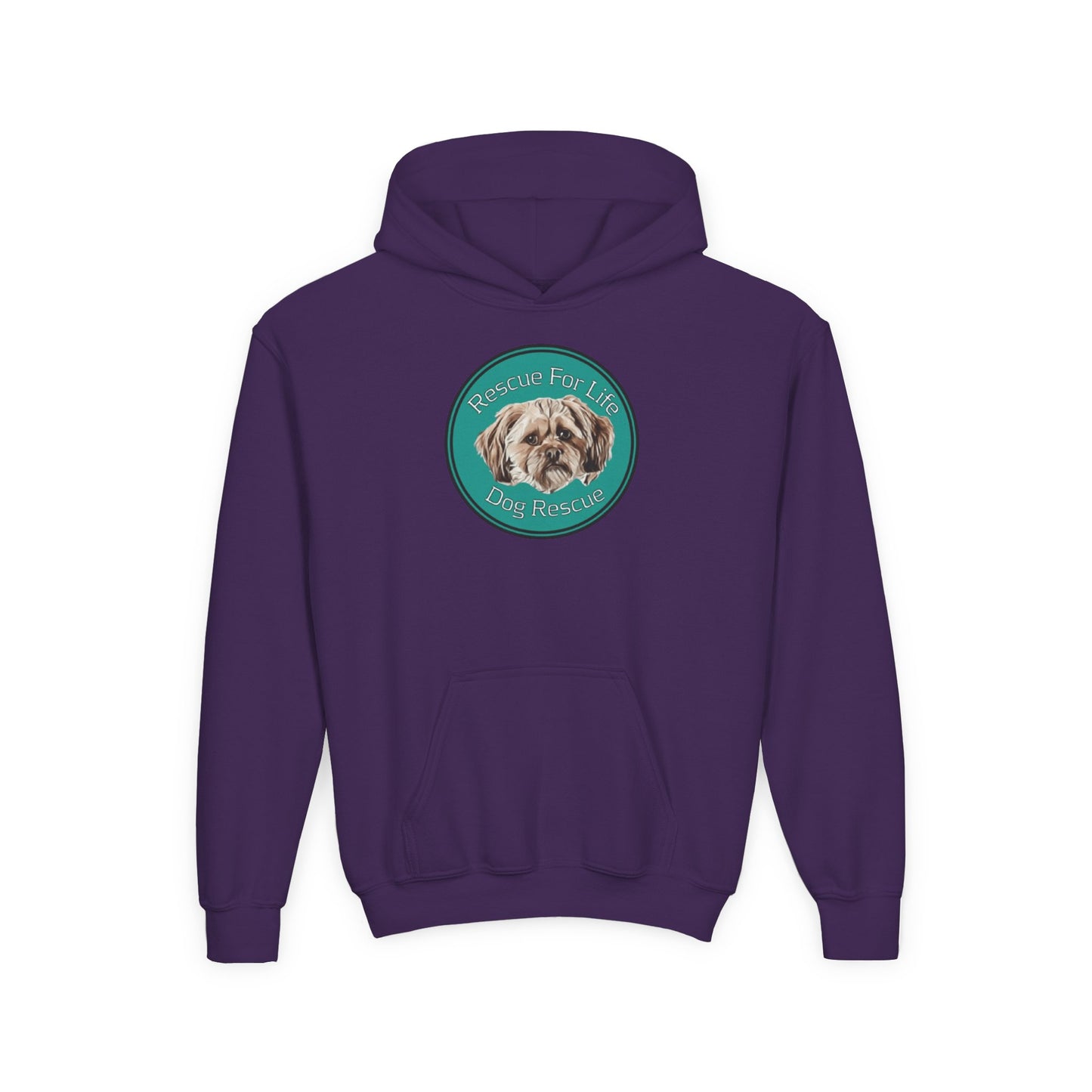 Rescue for Life Youth Hoodie Current Mascot - Fundraising