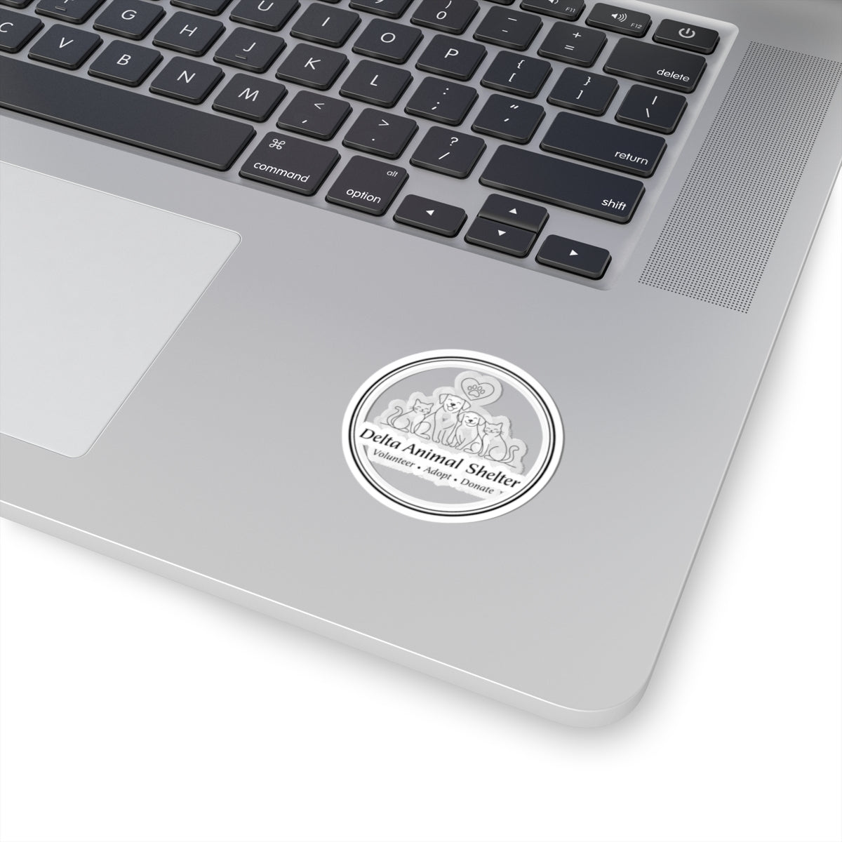 Delta Animal Shelter Badge Sticker