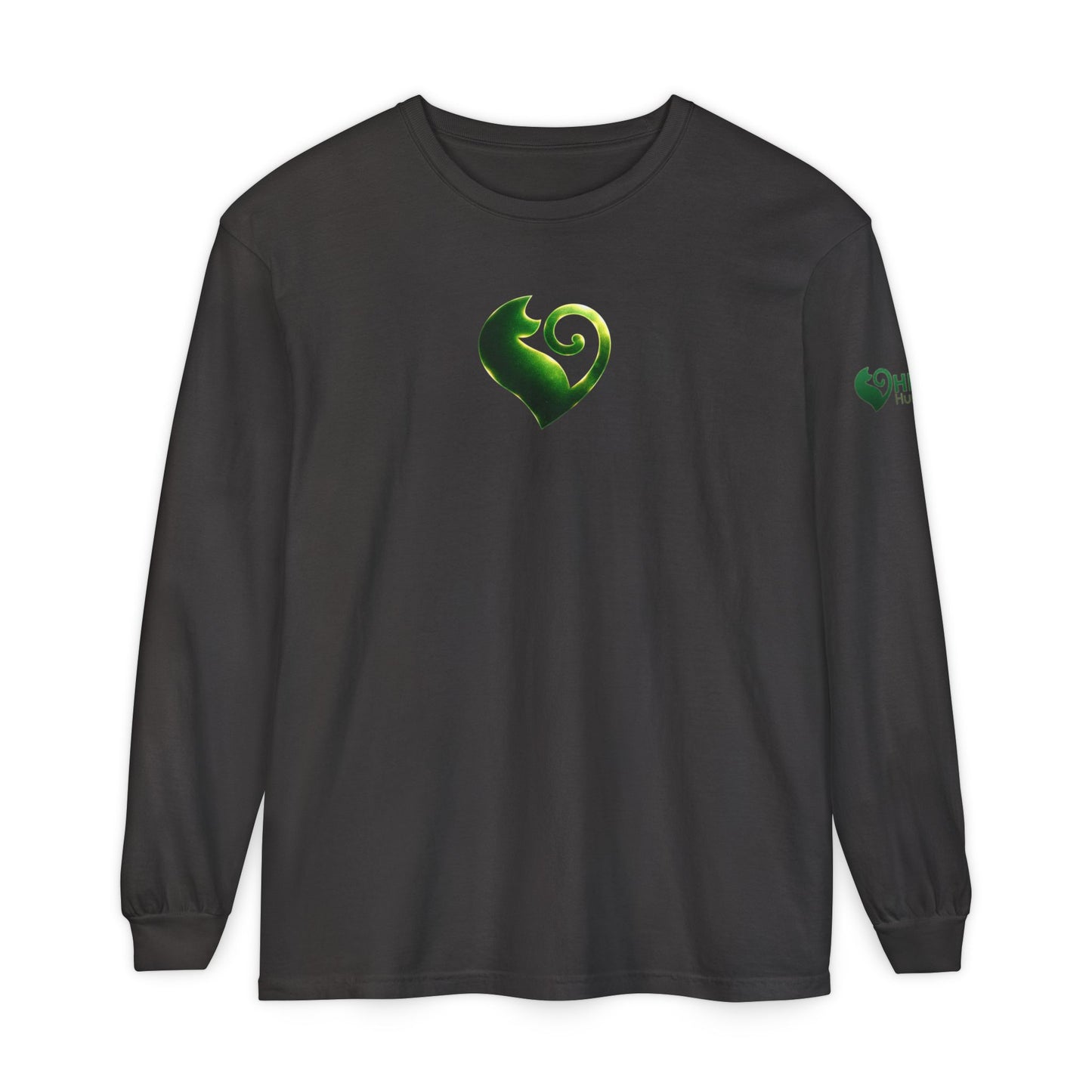 HELP Humane St. Patrick's Day Long Sleeve - Gold Heart