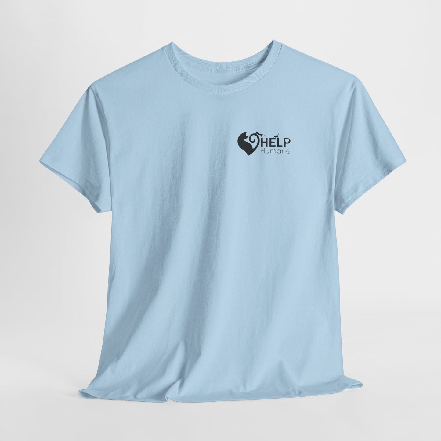 HELP Humane Society Adult Fundraising T‑Shirt