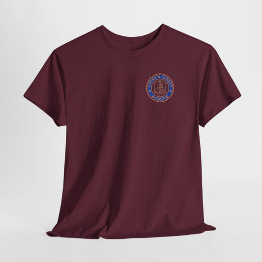 Lucky's Legacy Rescue Badge T-Shirt