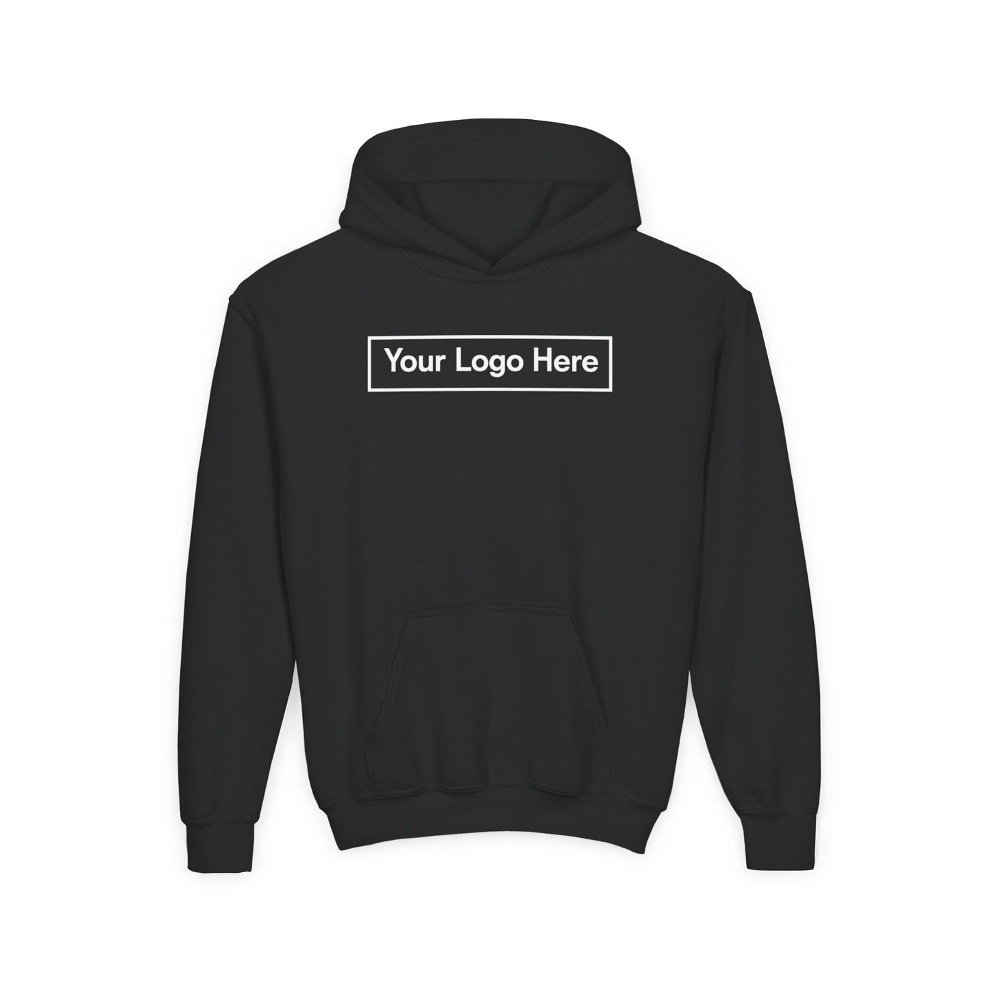 Youth Hoodie — Example Logo