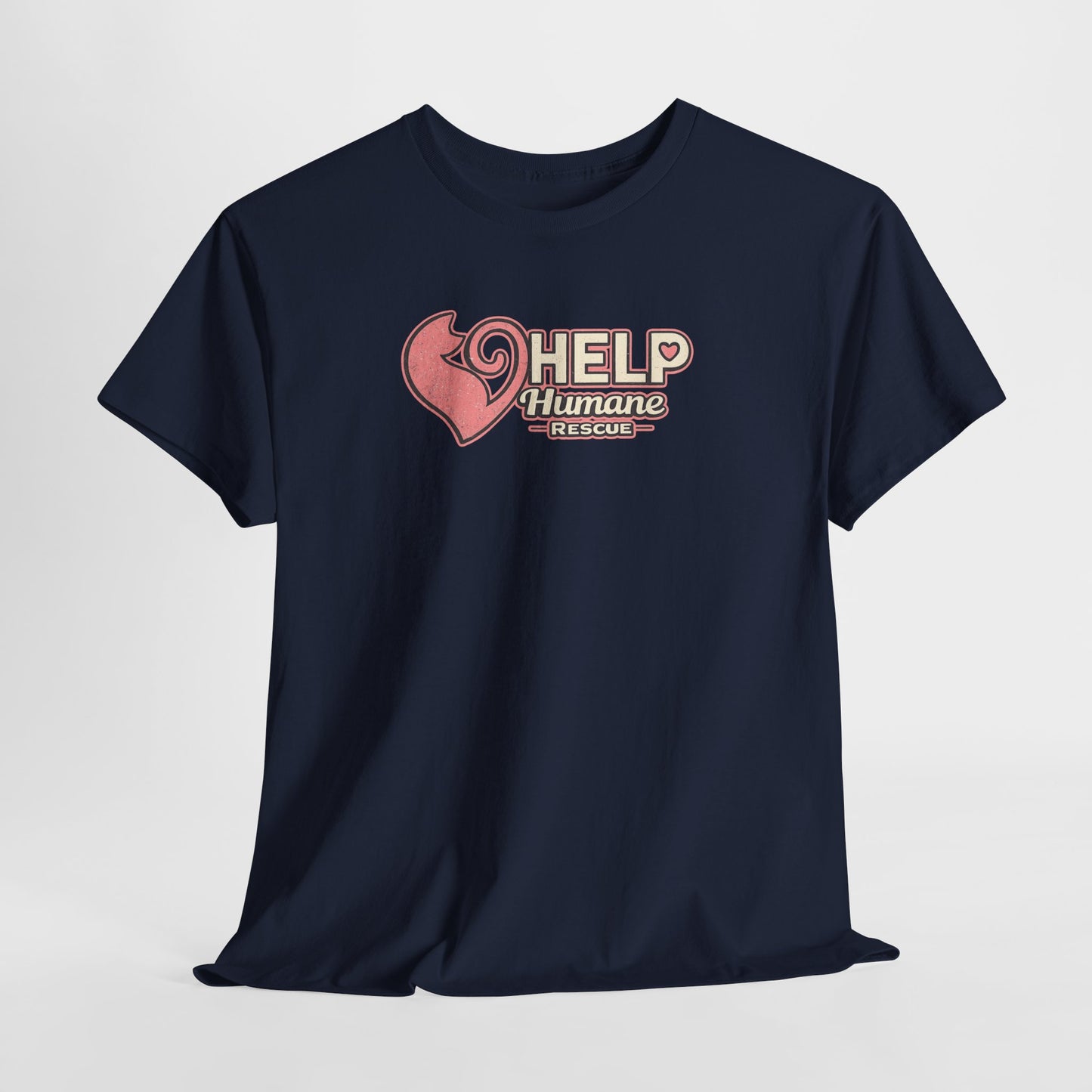 NEW!  Retro Style Help Humane Fundraising T-Shirt
