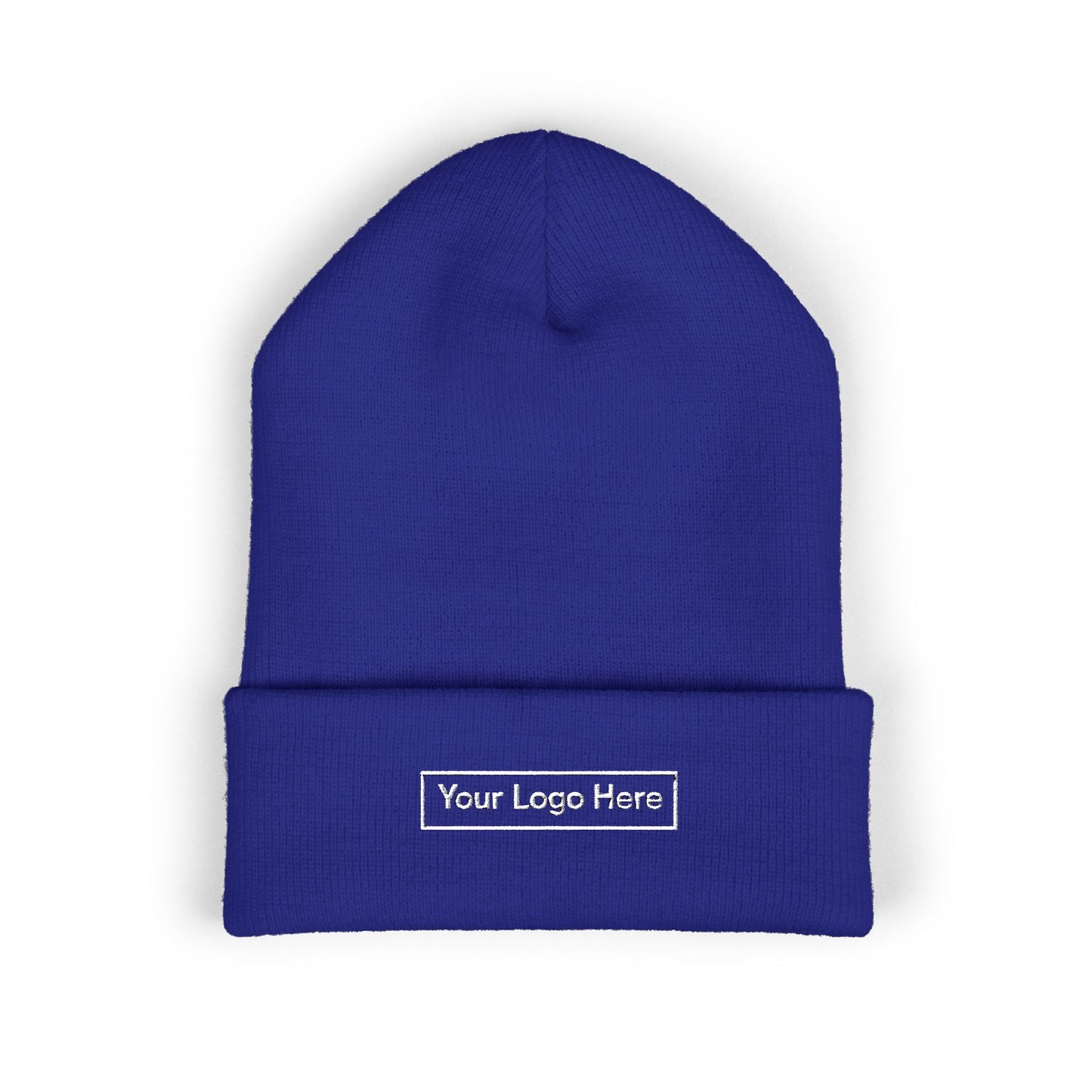 Embroidered Classic Cuffed Beanie — Example Logo
