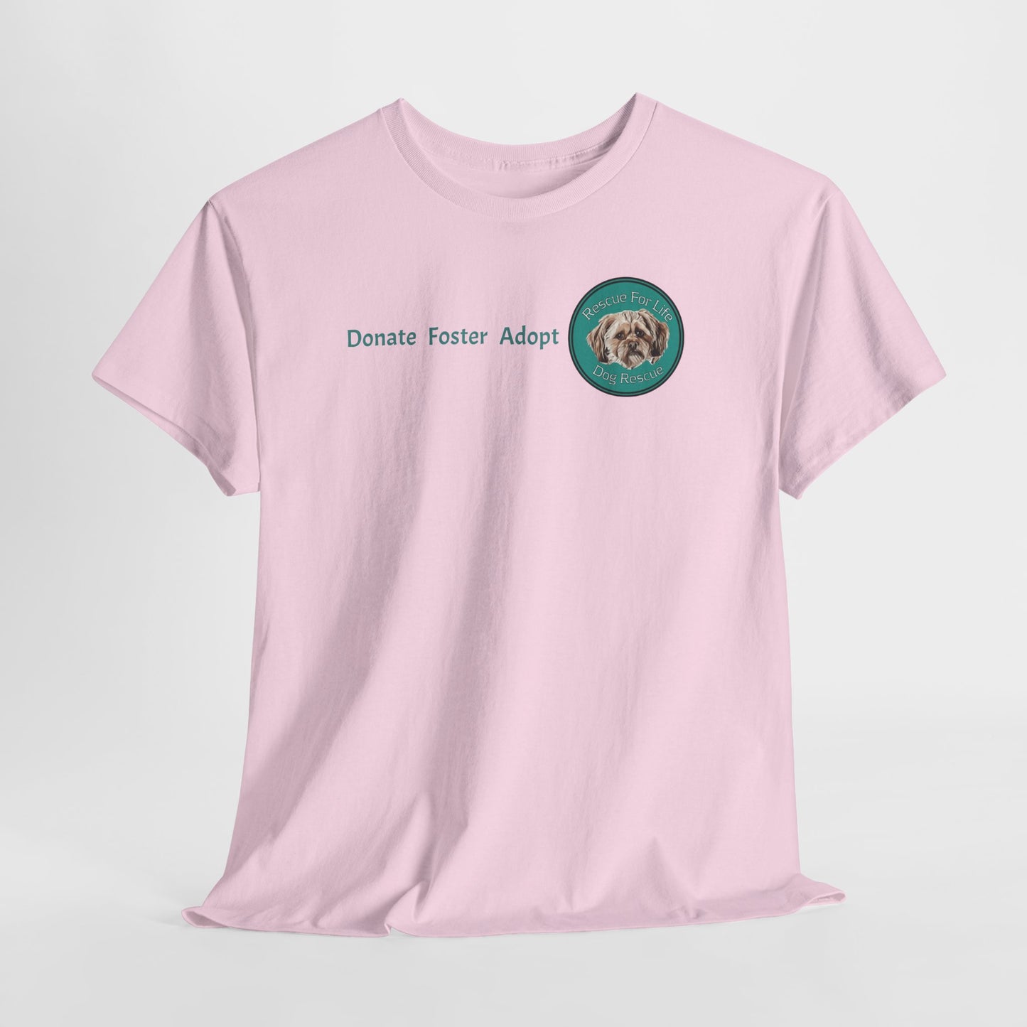 Rescue for Life - Dog Adoption Awareness T‑Shirt