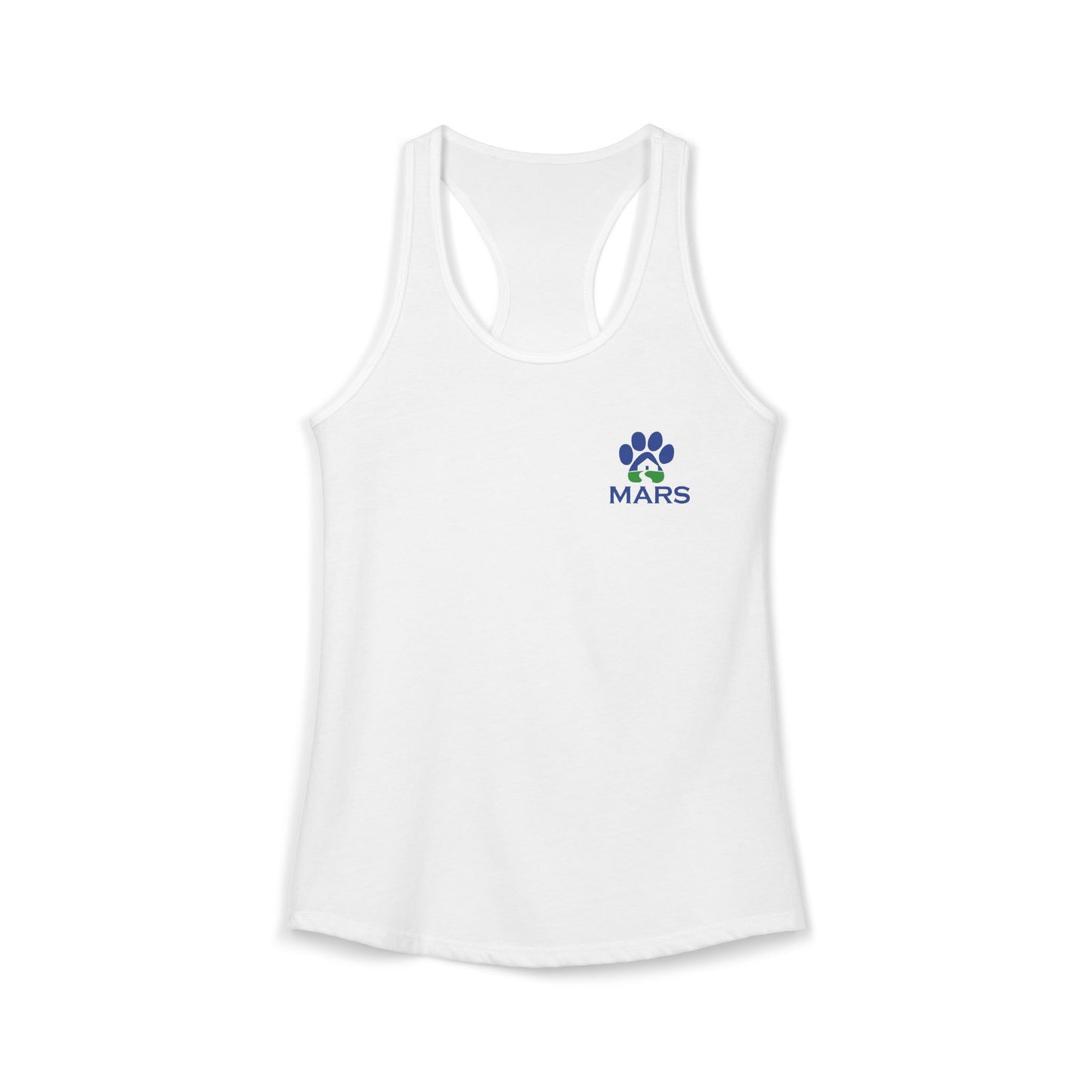 MARS Logo Women's Ideal Racerback Tank
