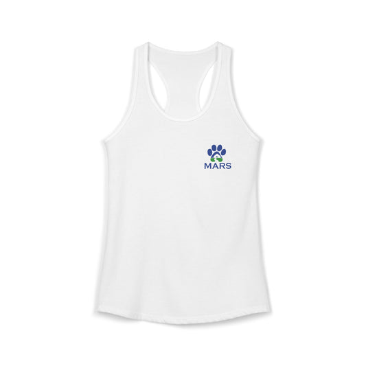 MARS Logo Women's Ideal Racerback Tank