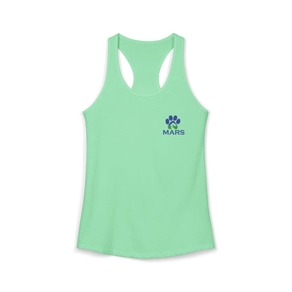 MARS Logo Women's Ideal Racerback Tank