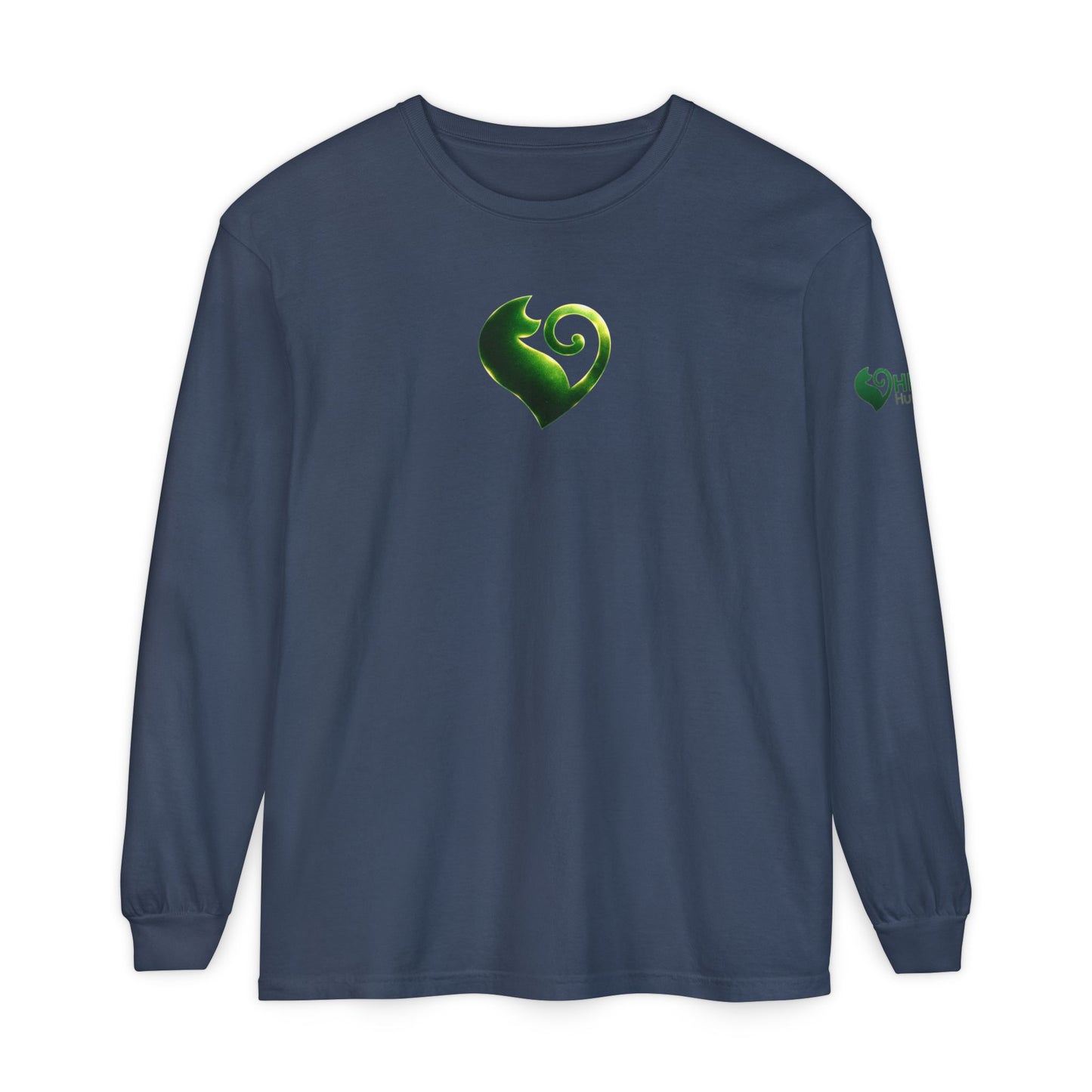 HELP Humane St. Patrick's Day Long Sleeve - Gold Heart