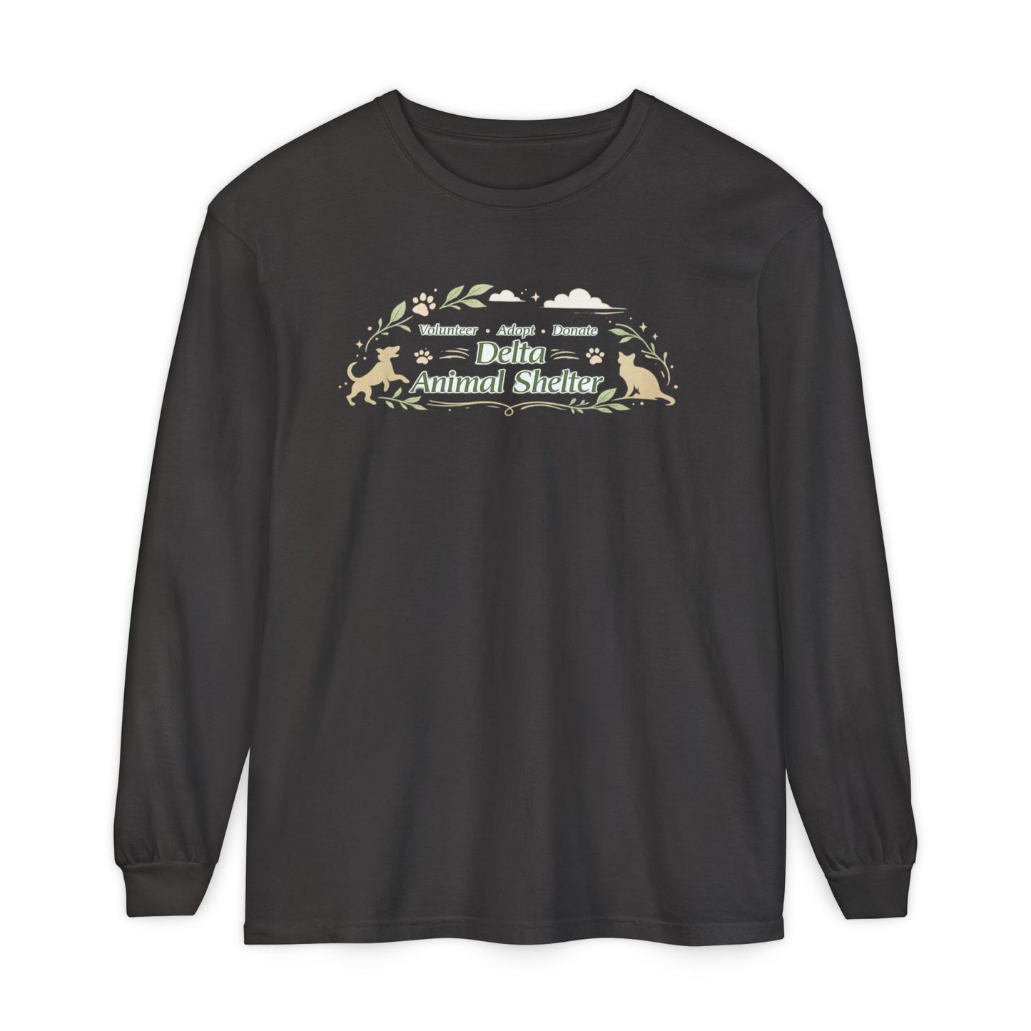 Delta Animal Shelter Long Sleeve "Eco Style" Collection Tee (Internal)