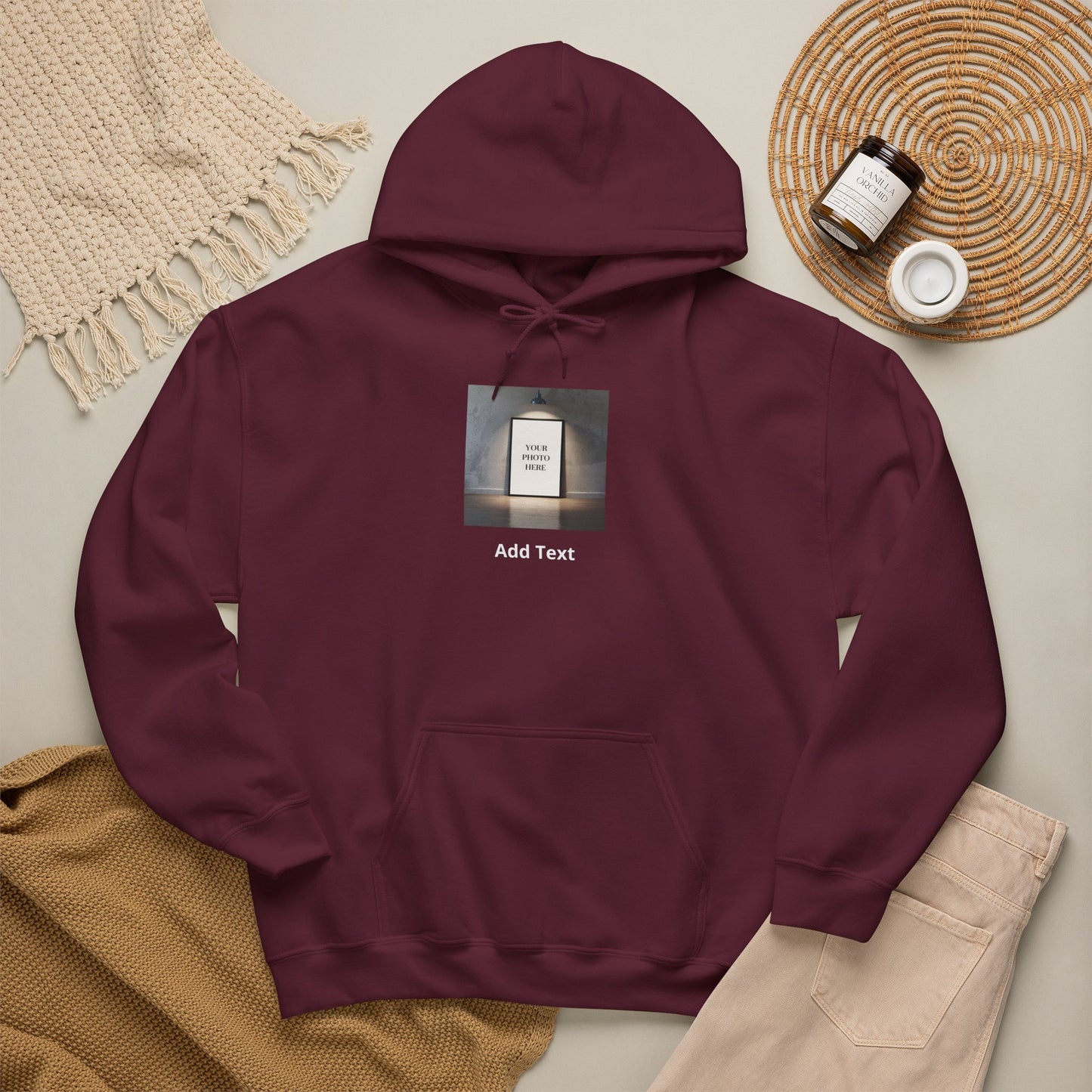 Personalized Hoodie - Add Your Photo & Text