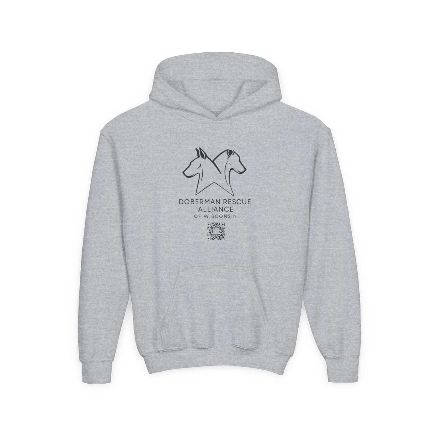 Doberman Rescue Alliance Youth Hoodie