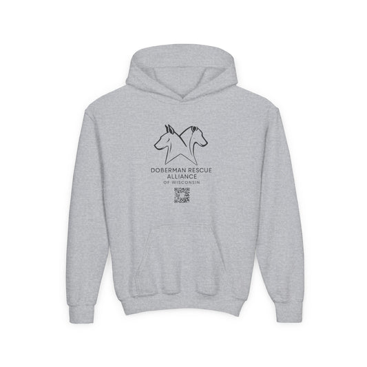 Doberman Rescue Alliance Youth Hoodie