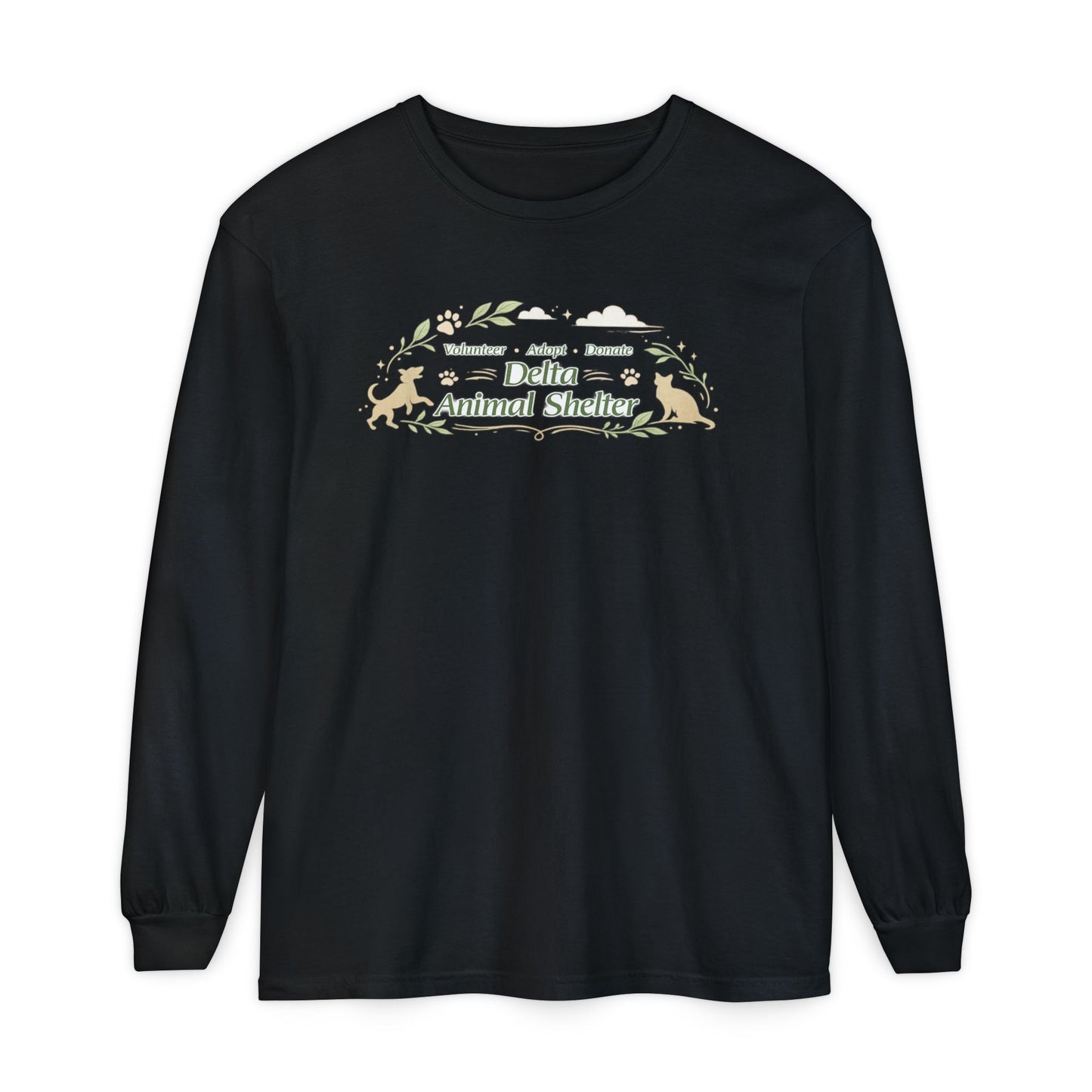 Delta Animal Shelter Long Sleeve "Eco Style" Collection Tee (Internal)
