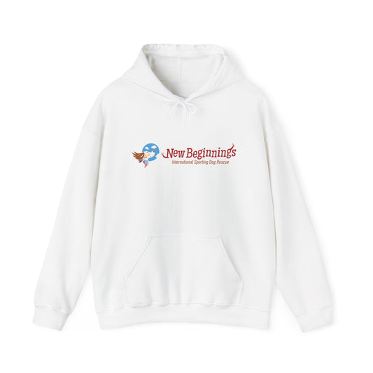 New Beginnings Hoodie — Inspirational 'New Beginnings' Logo Sweatshirt