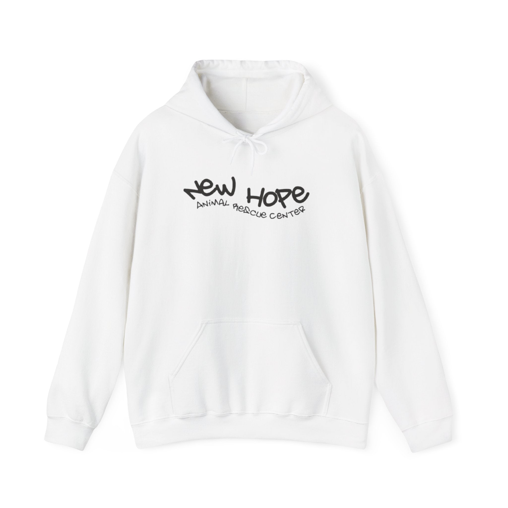 New Hope Rescue Center Hoodie — Minimal Logo Sweatshirt – Proudly ...