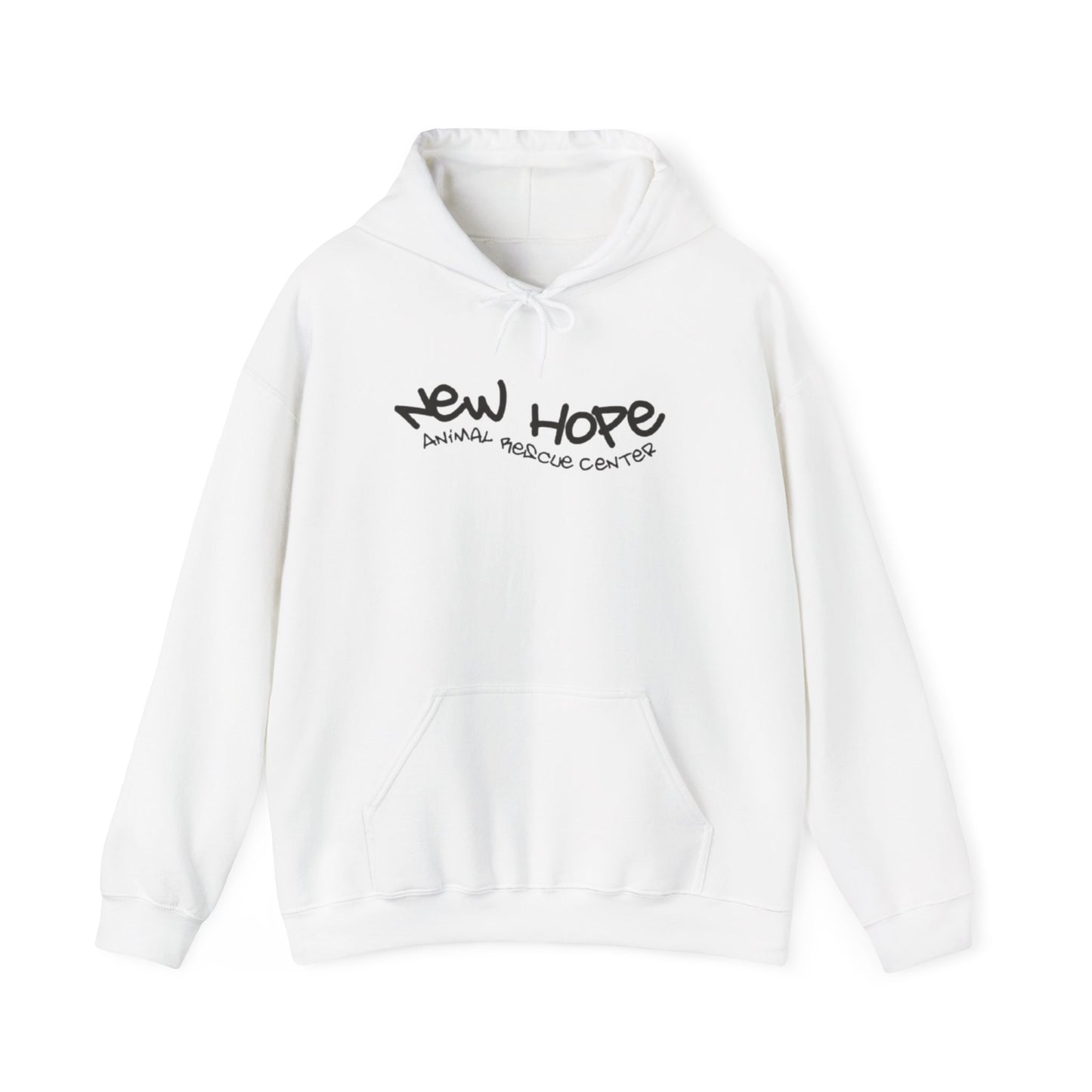 New Hope Rescue Center Hoodie — Minimal Logo Sweatshirt
