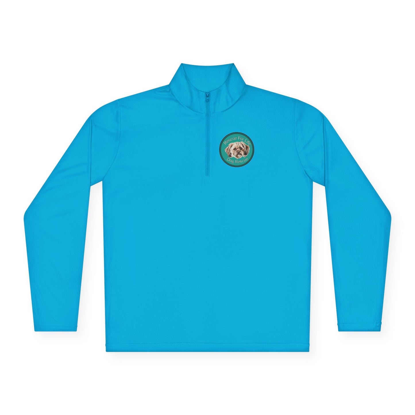Rescue For Life Dog Rescue Unisex Quarter-Zip Pullover