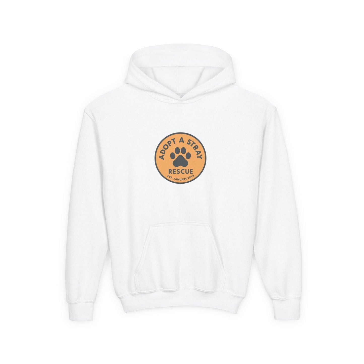 Adopt A Stray Rescue Youth Hoodie