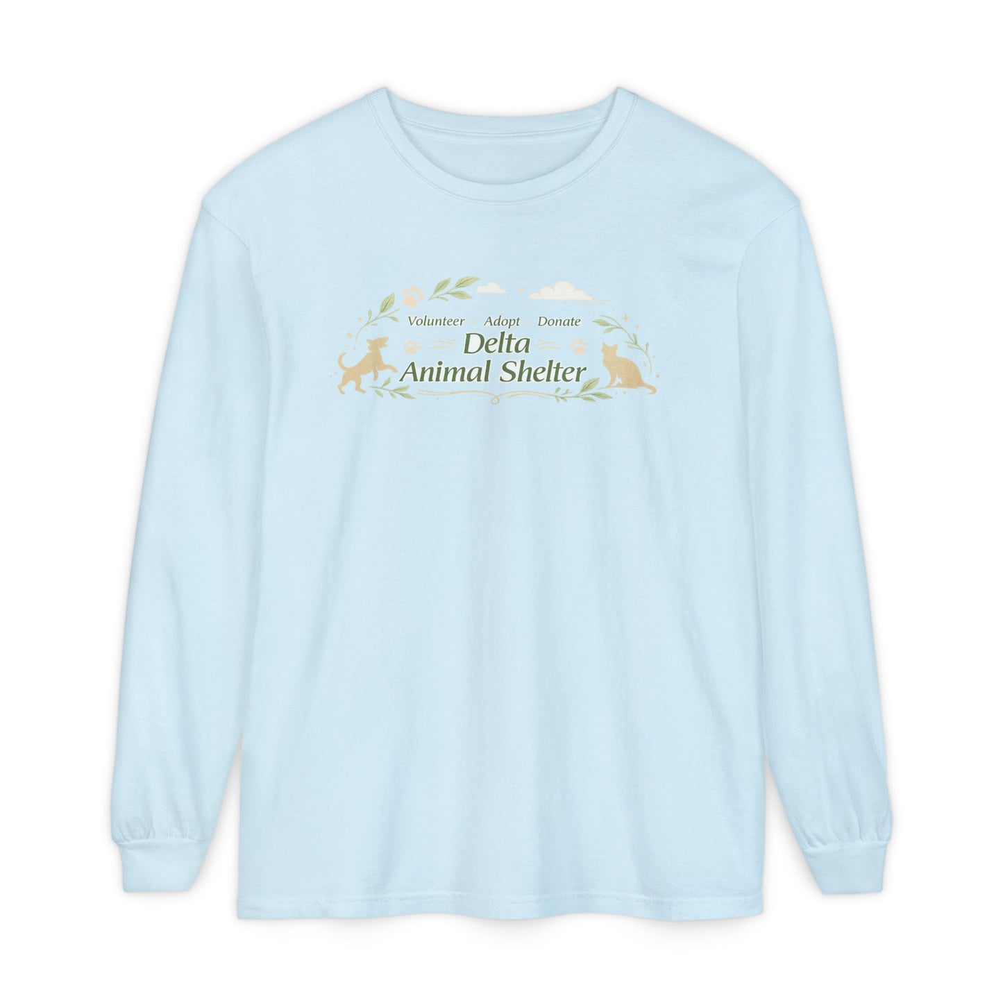Delta Animal Shelter Long Sleeve "Eco" Collection Tee