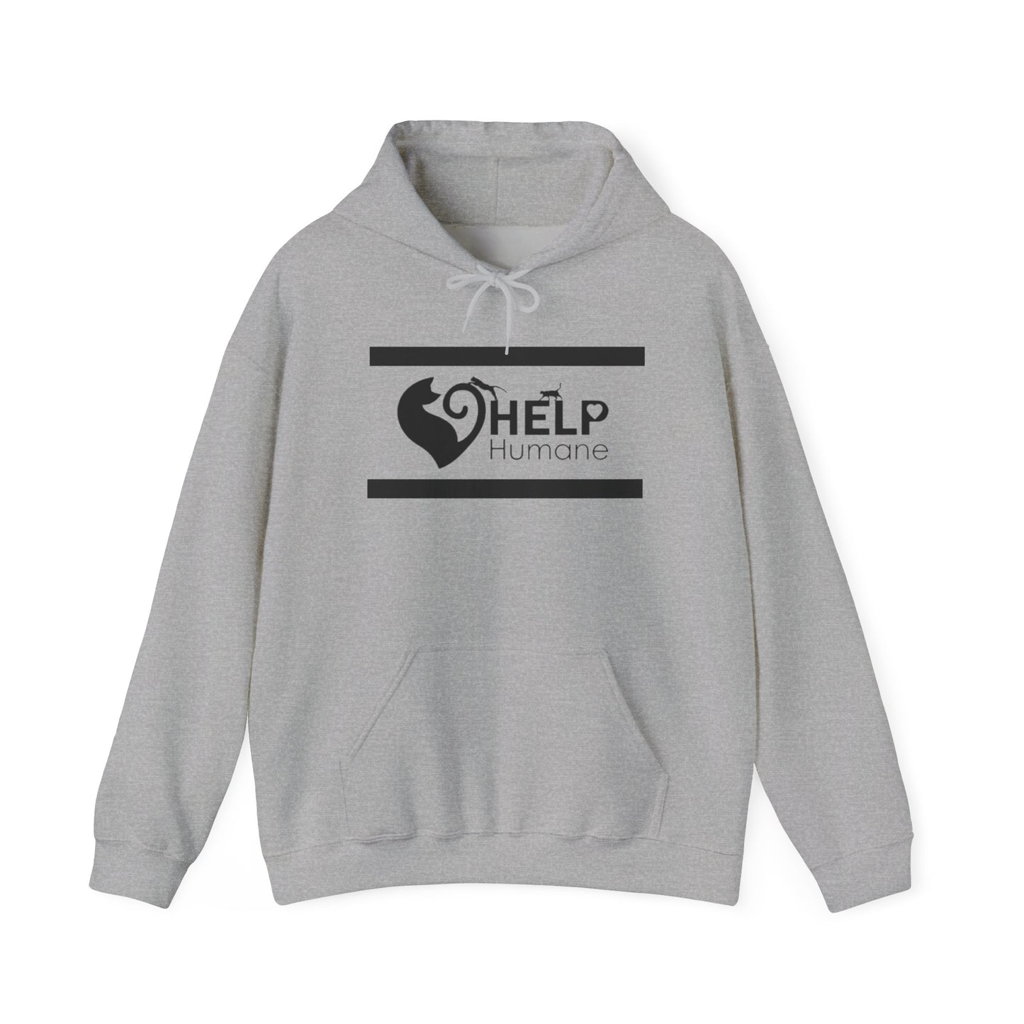 HELP Humane Youth Hoodie - Block Design