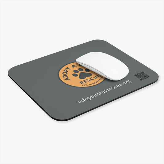 Adopt A Stray Rescue Logo Mouse Pad — Nonprofit Fundraiser