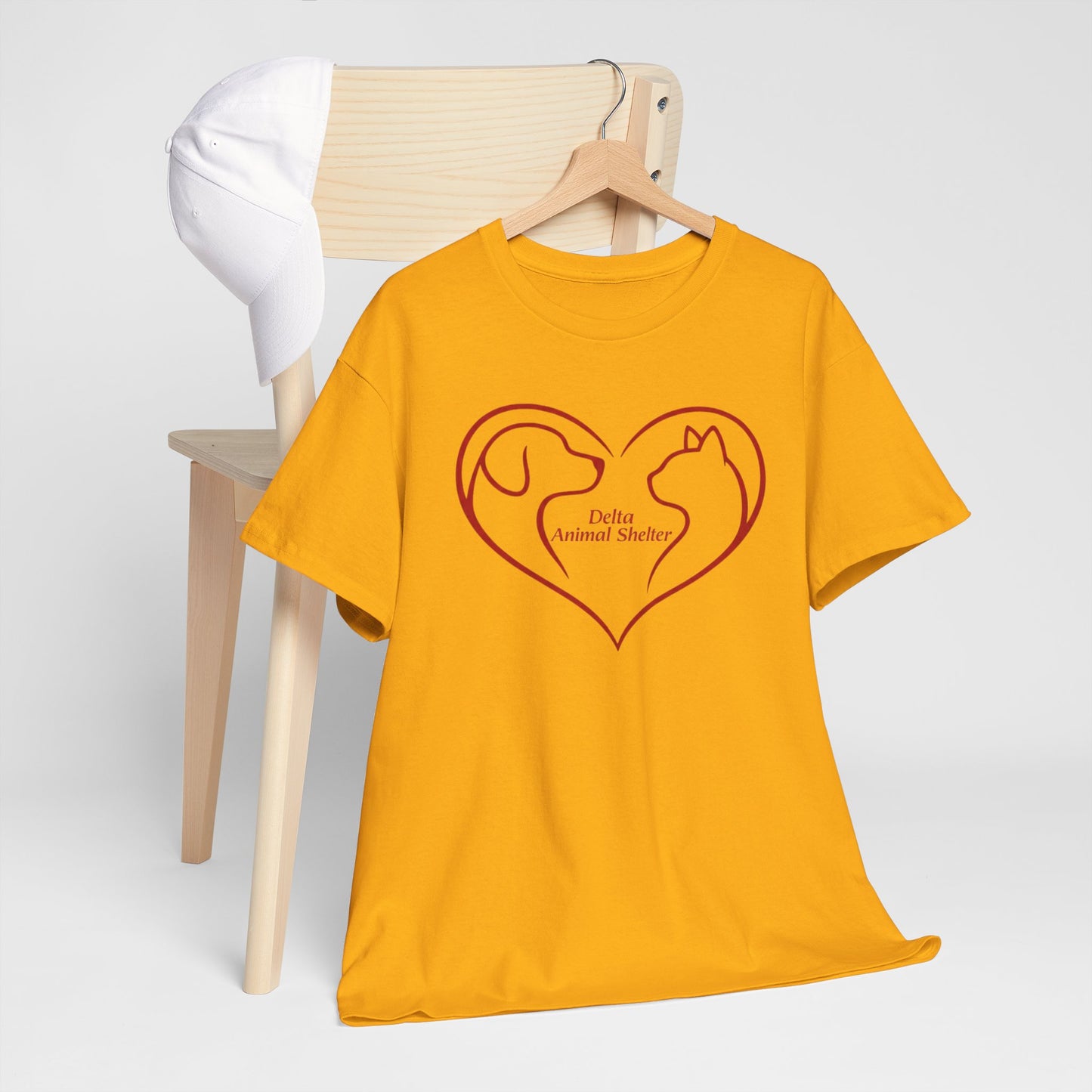 Delta Animal Shelter Heart T-Shirt
