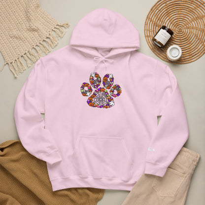 Delta Animal Shelter Spooky Paw Print Hoodie