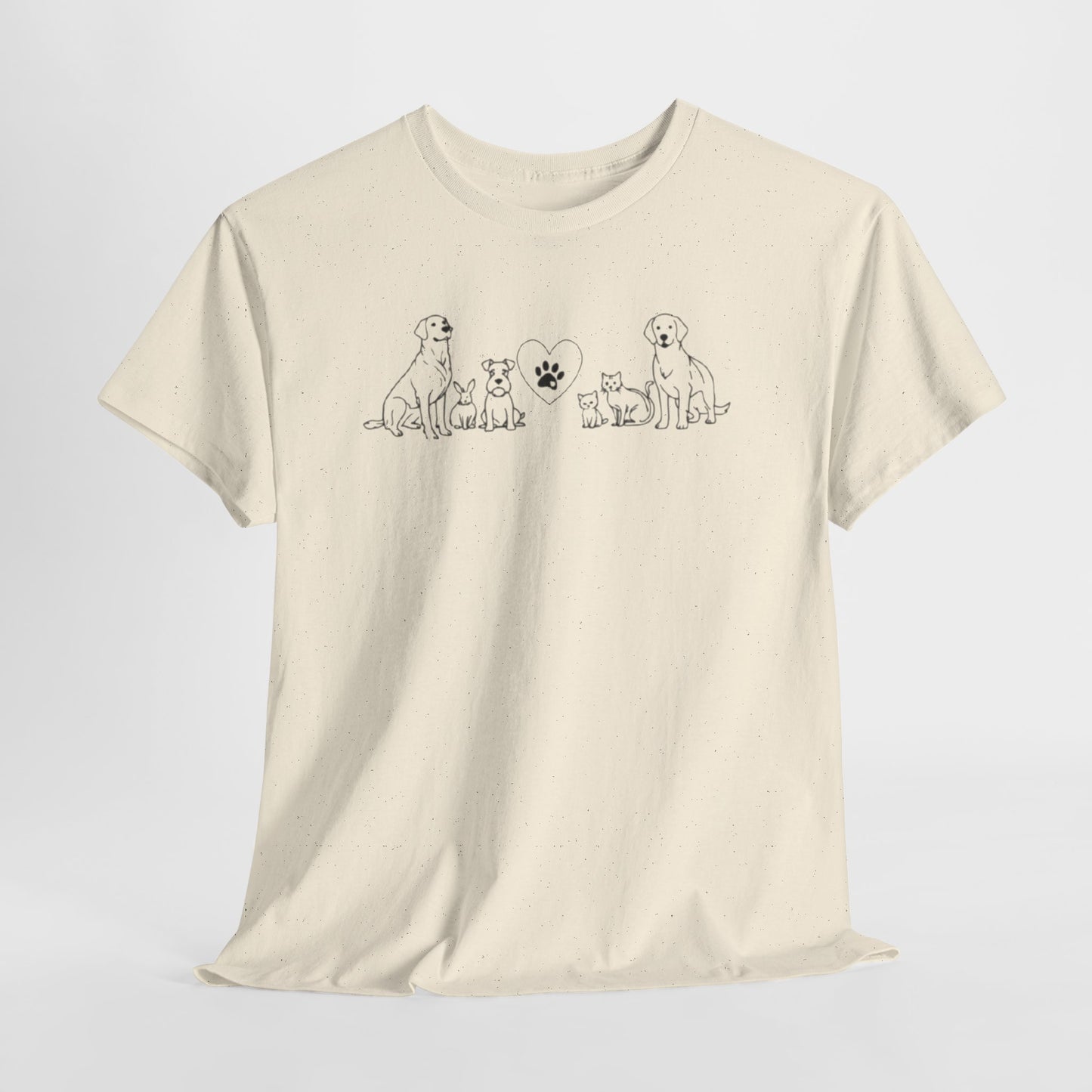 Delta Animal Shelter "Line Art" Collection - Logo on Back