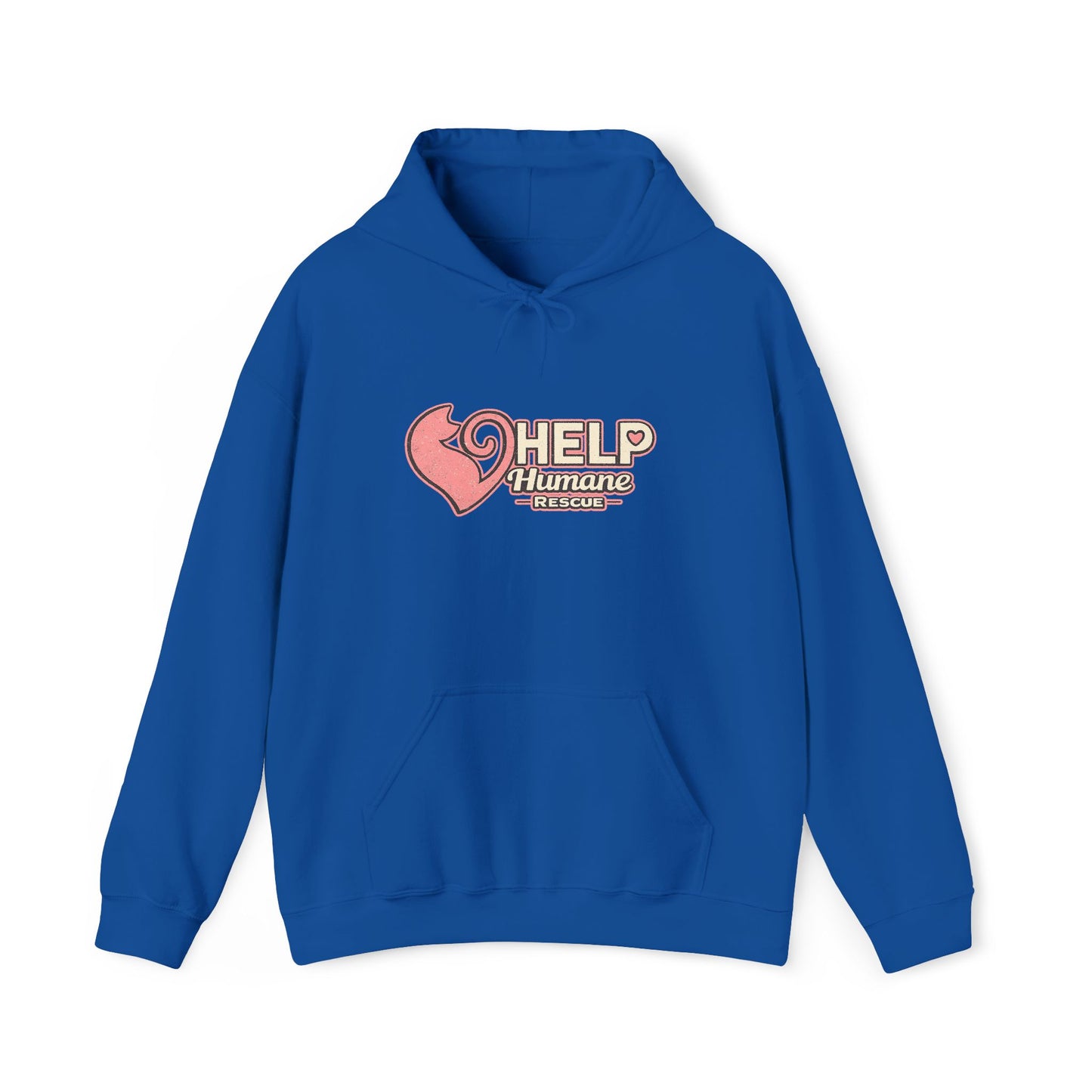 NEW! Retro Style Help Humane Fundraising Hoodie