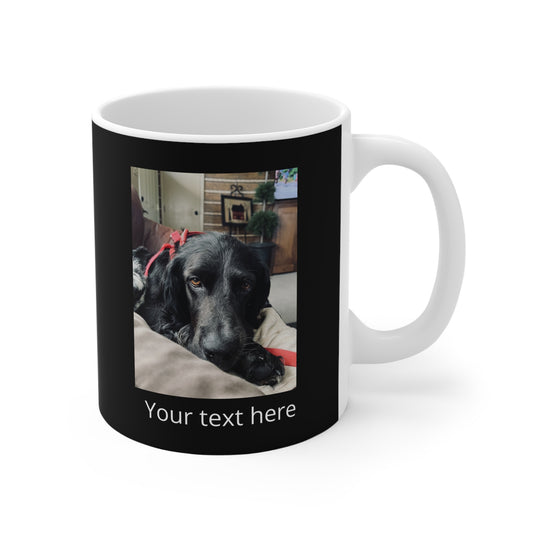 Northwoods Animal Shelter Personalized Photo & Text Mug 11oz