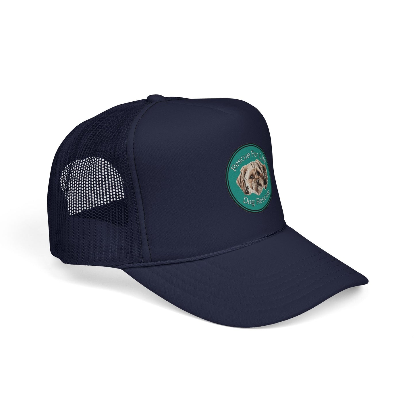 Rescue For Life Dog Patch Trucker Cap