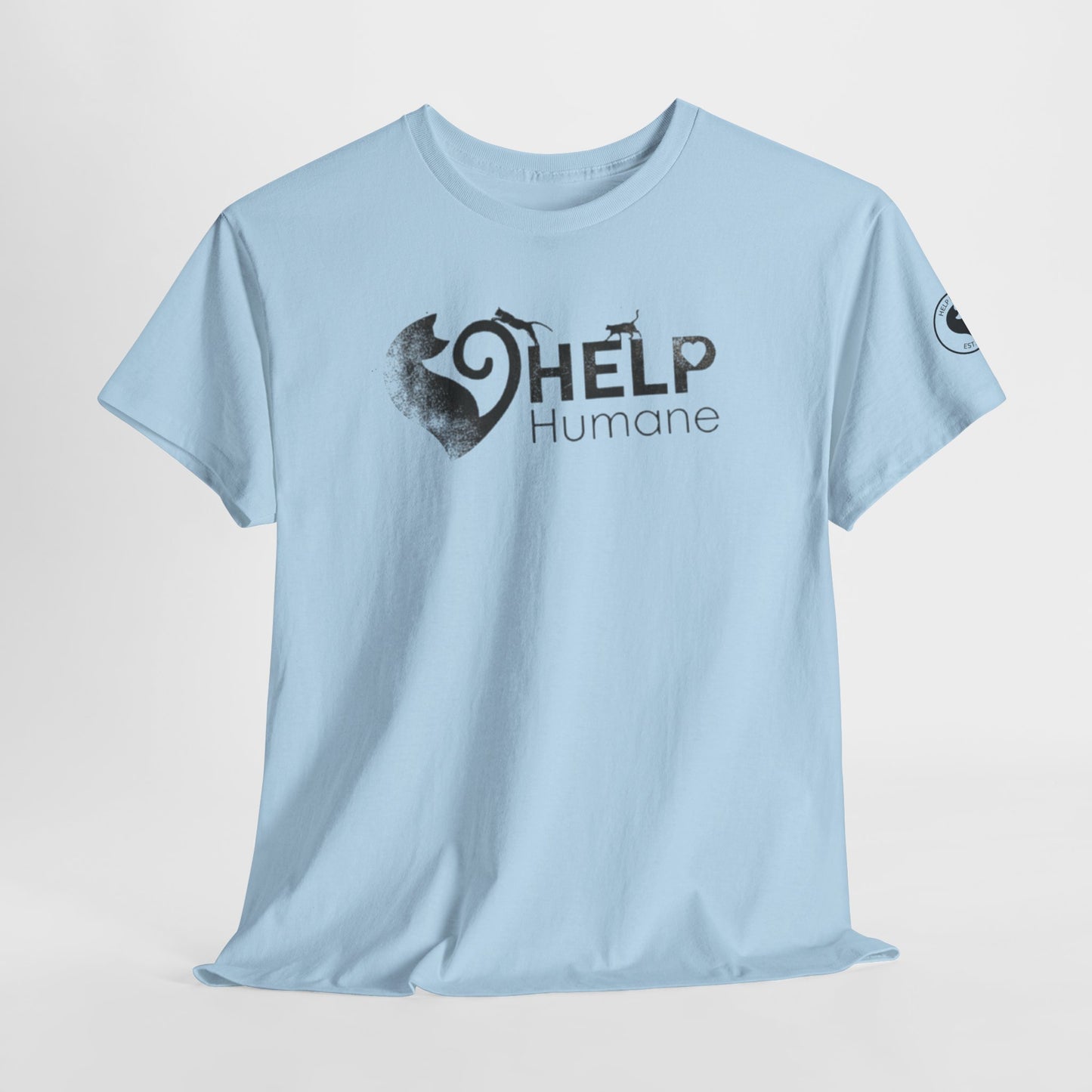 HELP Humane "Stamped Used Look Logo" with Side Patch