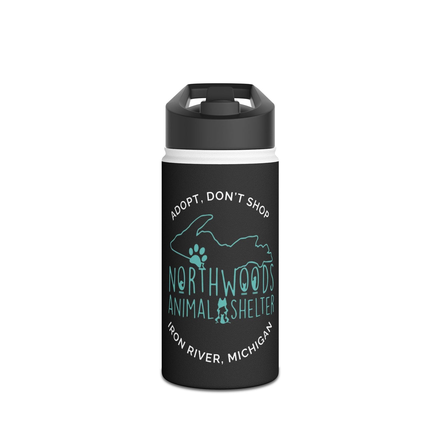 Northwoods Animal Shelter Stainless Steel Water Bottle