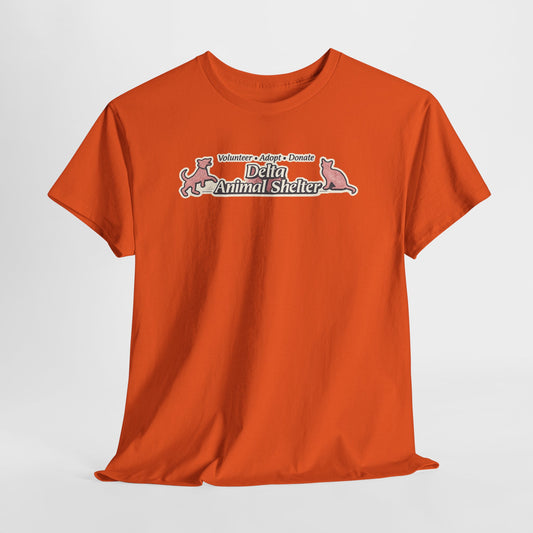Delta Animal Shelter Volunteer "Retro" Collection T-Shirt (Internal)