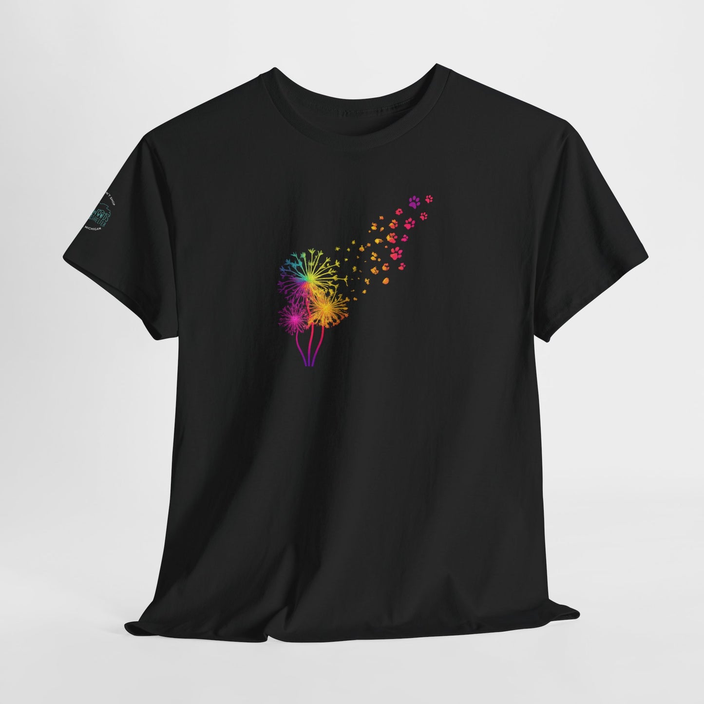 Northwoods Dandelion Rainbow Tee