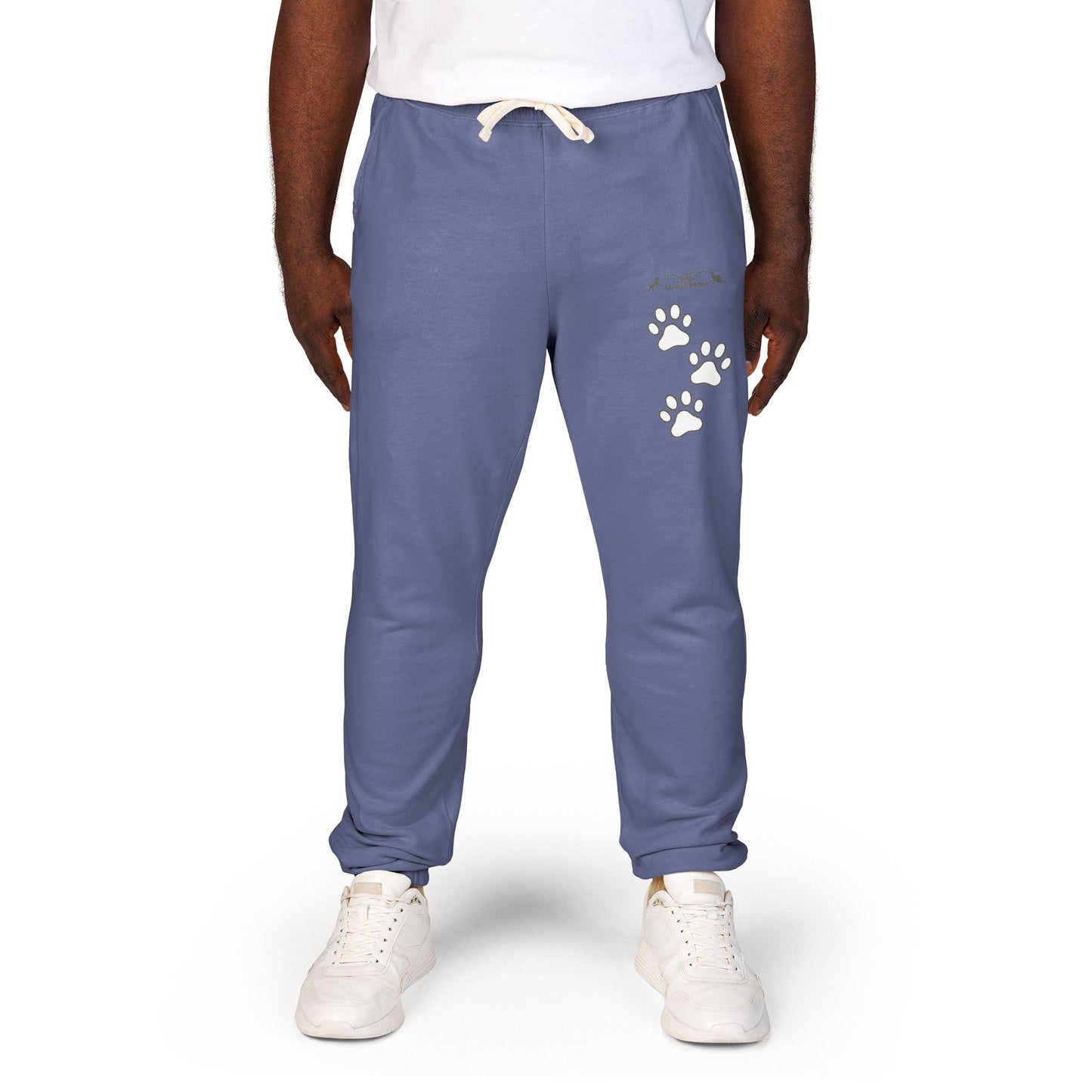 Staff Inventory Delta Animal Shelter Paw Print Sweatpants — Cozy Fleece Joggers