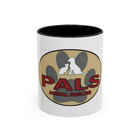 PALS Animal Shelter Coffee Mug – Paw Print Rescue Supporter 11/15oz