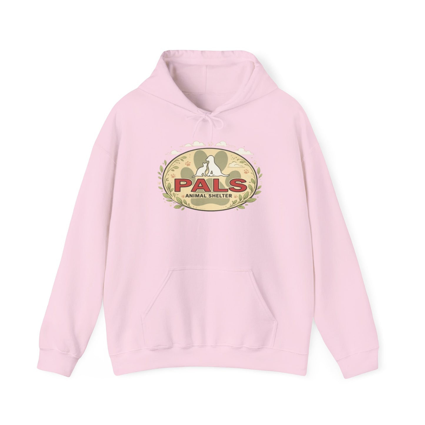 PALS Animal Shelter Eco Style Logo Hoodie