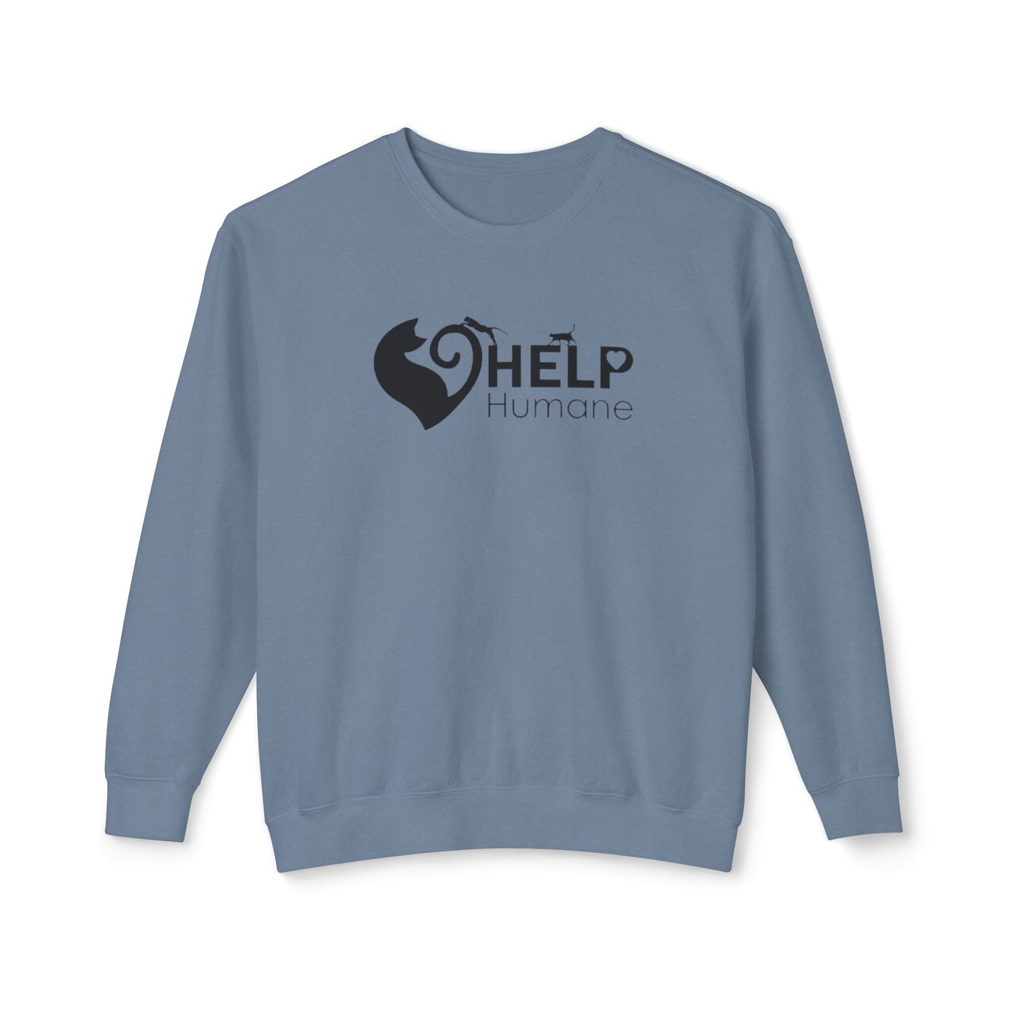 HELP Humane Logo Sweatshirt — Animal Rescue Crewneck