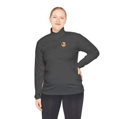 Happy Tails Unisex Quarter-Zip Pullover for Charity Support