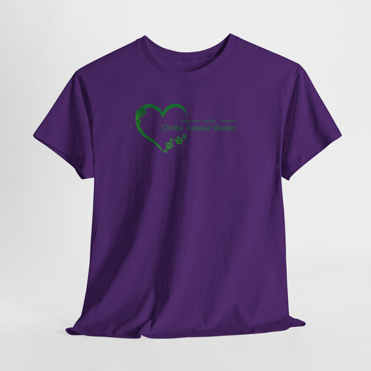 Staff Inventory Delta Animal Shelter Heart Logo St. Patrick's Day Tee