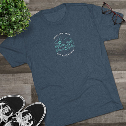 Northwoods Animal Shelter Breathable Tri- Blend T‑Shirt
